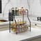 NEX™ 2-Tier Bronze Spice Rack Kitchen Organizer